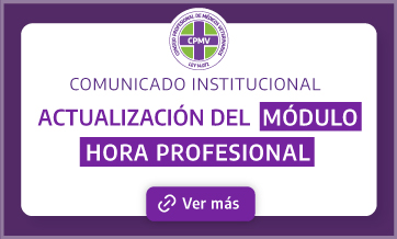 Comunicado institucional