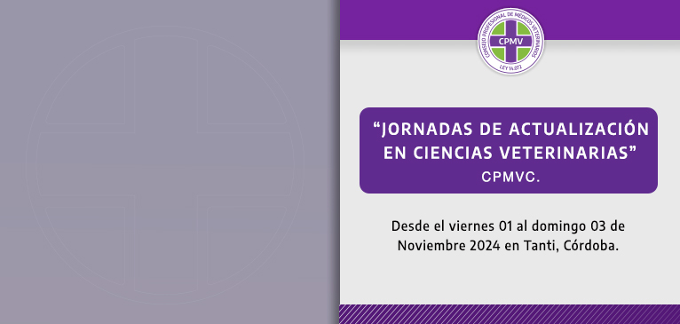 Jornadas de Actualización en Ciencias Veterinarias -  CPMVC